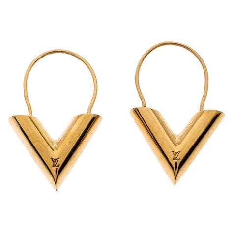 louis vuitton v hoops oorbellen|Essential V Hoops S00 .